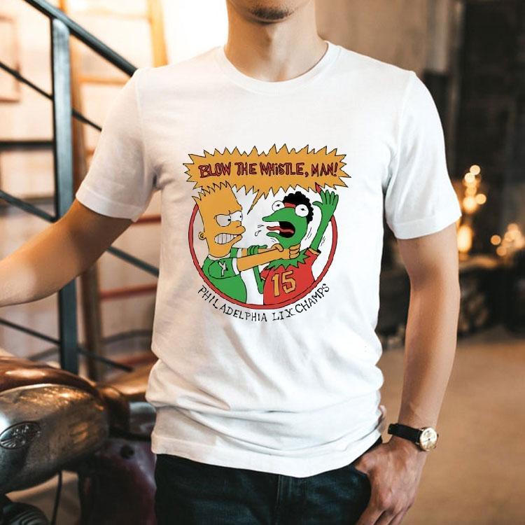 Blow The Whistle Man Philadelphia Eagles Lix Champs Shirt