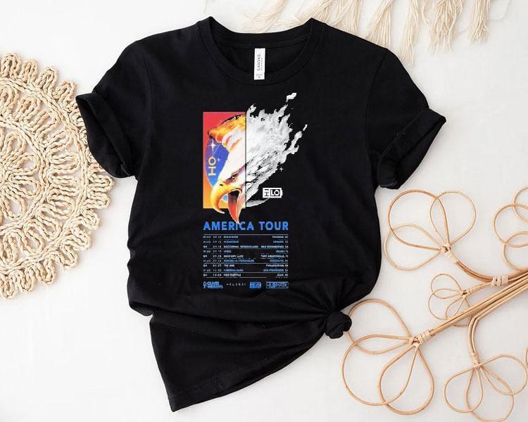 Hi-lo America Tour 2025 Dates Eagle Shirt