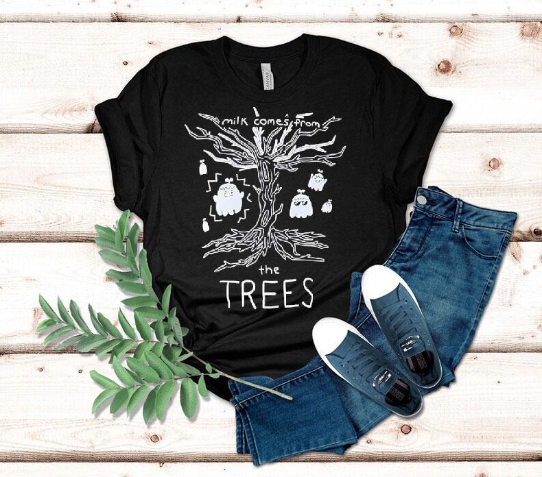 Nelward Milk Comes From The Trees Ghost Shirt