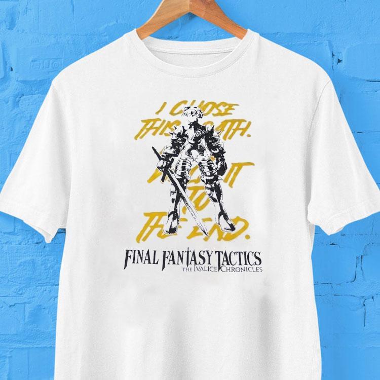 Ramza Beoulve Final Fantasy Tactics The Ivalice Chronicles Shirt