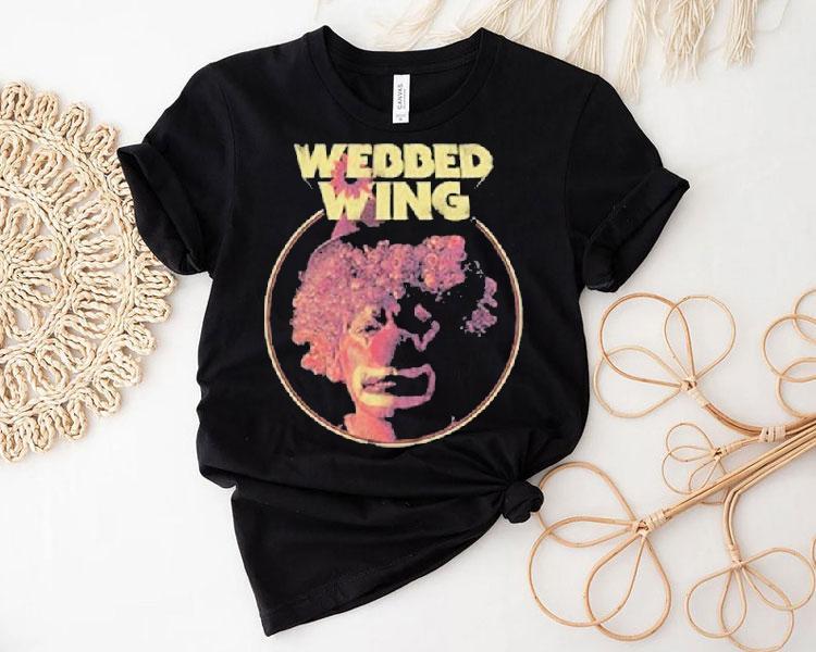 Webbed Wing Crying Clown Head Shirt
