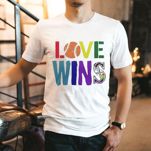 2025 Julio Rodriguez Mariners Love Wins Shirt