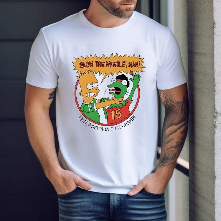Blow The Whistle Man Philadelphia Eagles Lix Champs Shirt