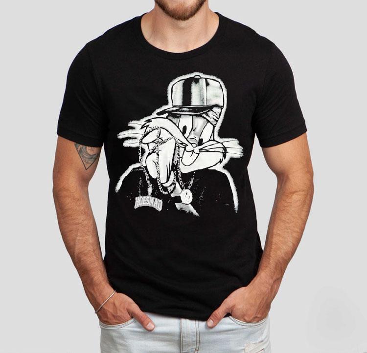 Bugs Bunny Hoesmad Rhinestone Looney Tunes Shirt