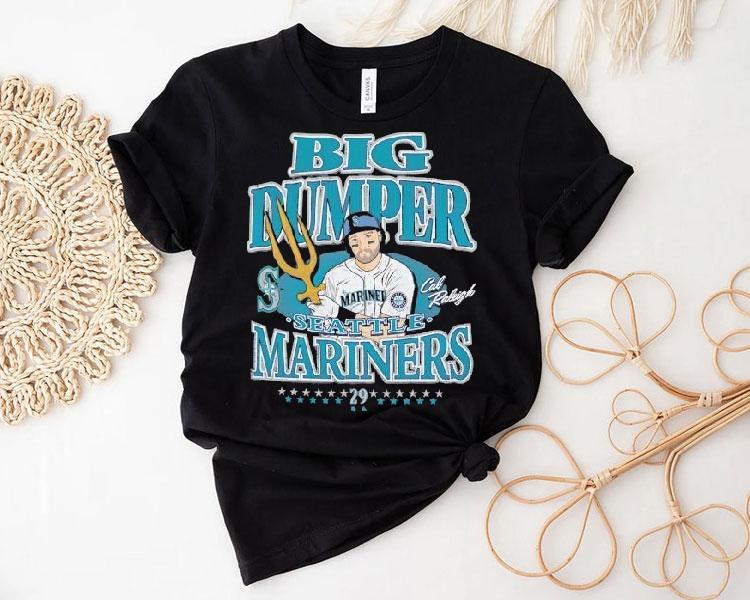 Cal Raleigh Big Dumper Seattle Mariners Baseball Shirt