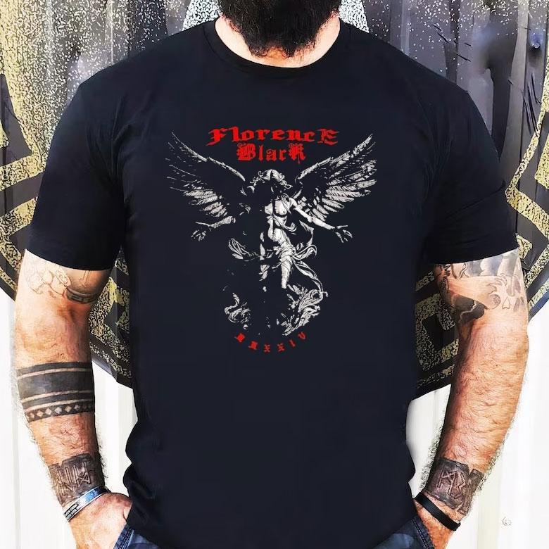 Florence Black Angel Shirt