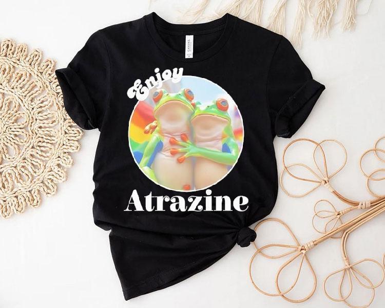 Frog Couple Enjoy Atrazine Shirt