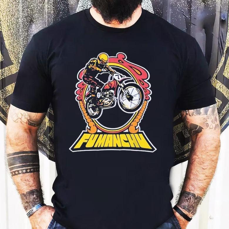 Fu Manchu Bultaco Biker Shirt