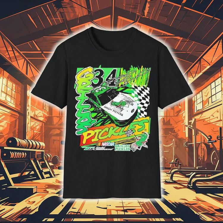 Grillo's Pickles Nascar Todd Gilliland Racing Signature Shirt