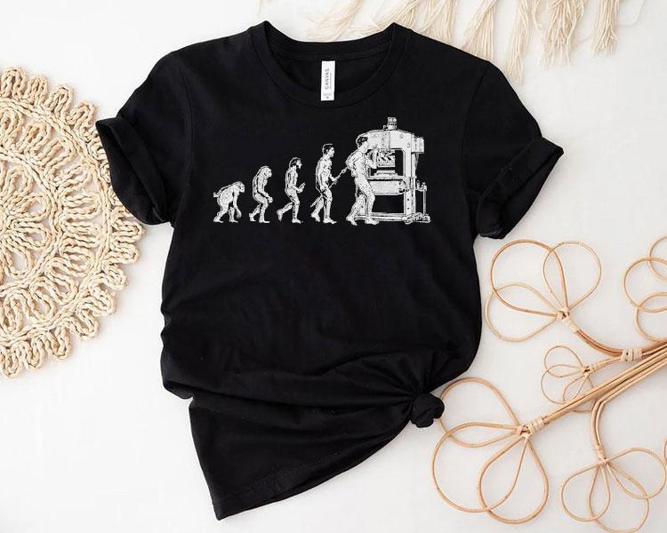 Hydraulic Press Channel Press Evolution Shirt