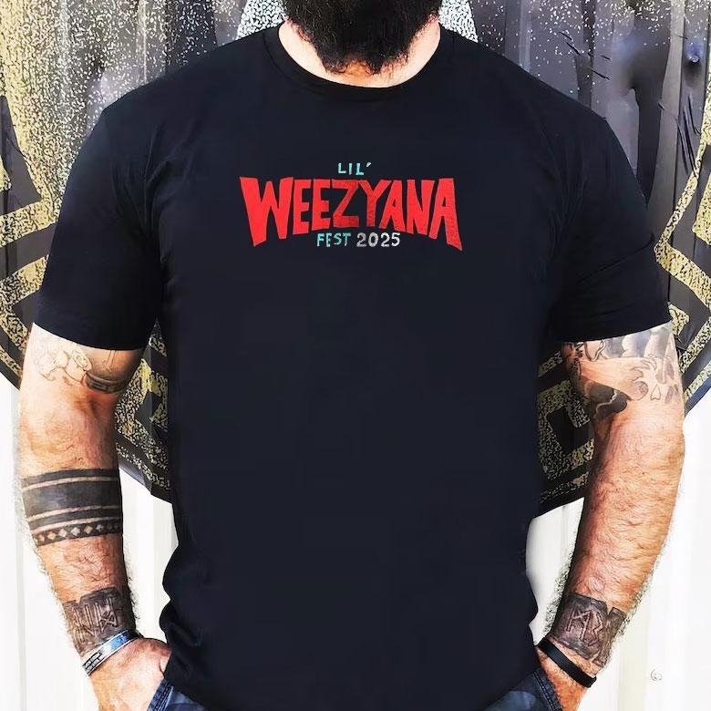 Lil Wayne 10th Anniversary Lil' Weezyana Fest 2025 Welcome To Tha Carter Vi Shirt