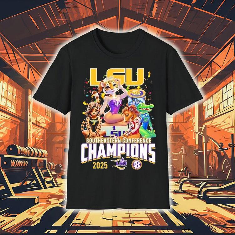Lsu Tigers Southeastern Conference Champions 2025 Shirt