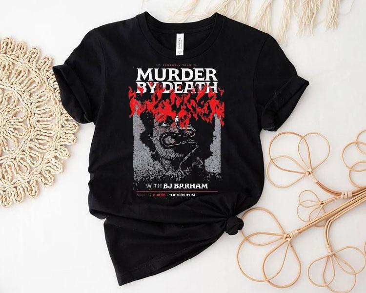 Murder By Death 11-10-2025 Tampa Fl The Orpheum Shirt