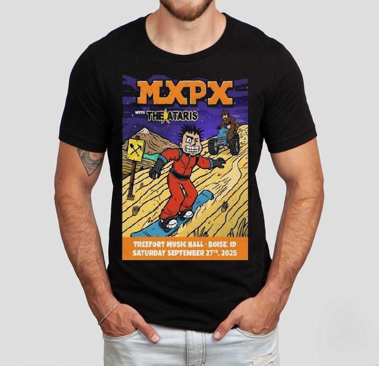 Mxpx 9-27-2025 Treefort Music Hall In Boise Id Shirt