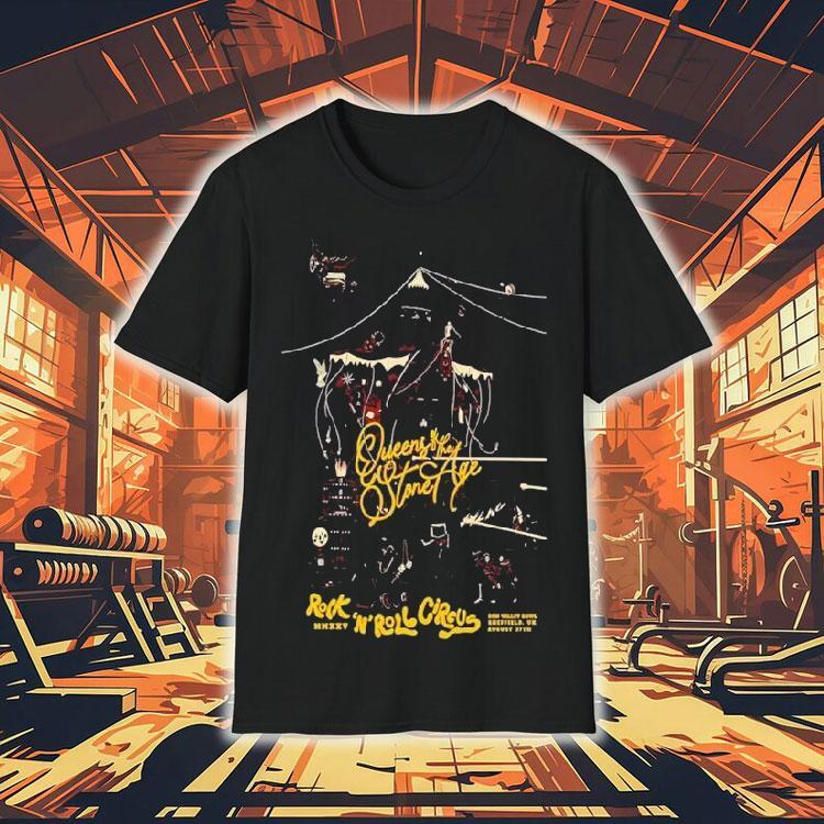 Queens Of The Stone Age Live 2025 Sheffield, Uk Shirt