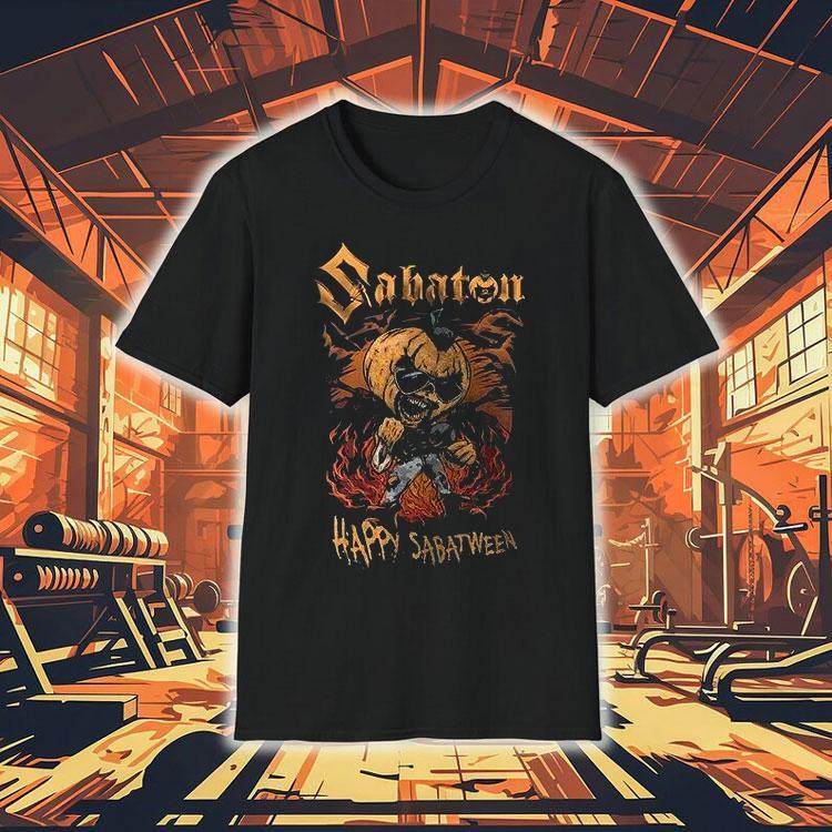 Sabaton Happy Sabatween Trick Or Tank Halloween Shirt