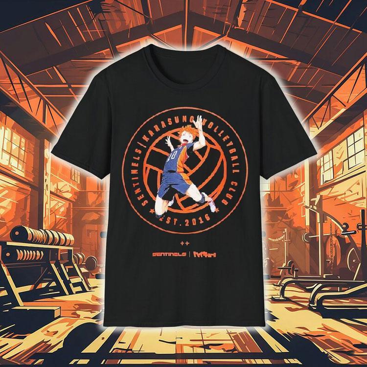 Sentinels Karasuno Volleyball Club Est 2016 Haikyuu Shirt