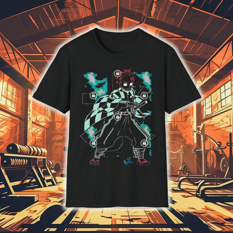 Tanjiro Kamado From Demon Slayer Kimetsu No Yaiba Shirt