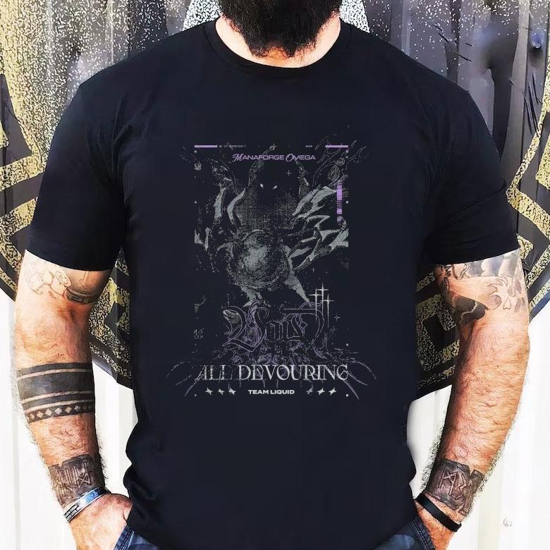 Team Liquid Rwf Omega Singularity Manaforge All Devouring Shirt