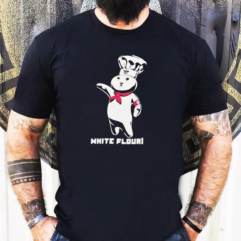 White Flour Pillsbury Doughboy Shirt