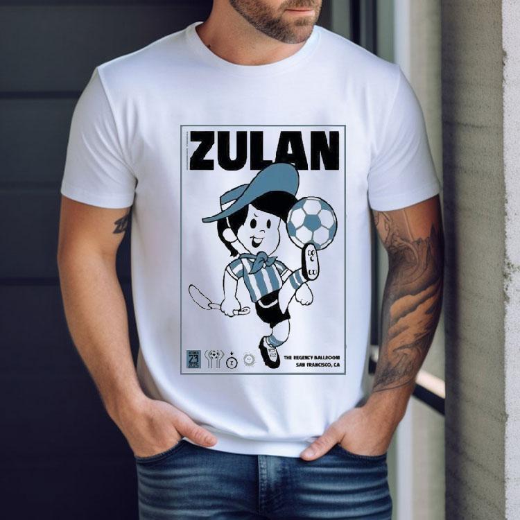 Zulan Oct 23 2025 San Francisco Tour Shirt