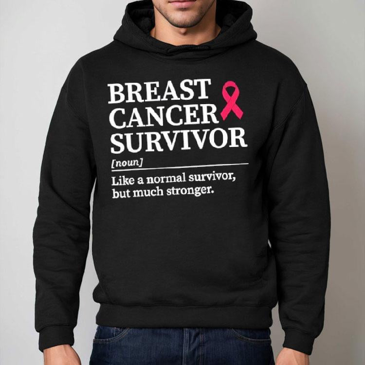 Breast Cancer Survivor Definition Pink Ribbon Shirt