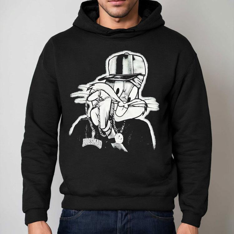 Bugs Bunny Hoesmad Rhinestone Looney Tunes Shirt
