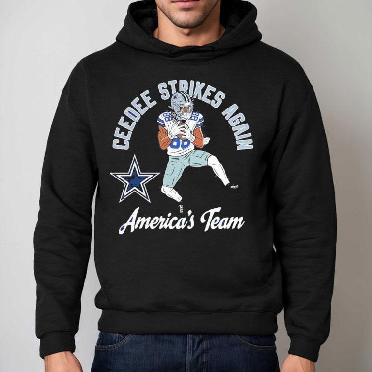Ceedee Lamb Dallas Cowboys Ceedee Strikes Again America's Team Shirt