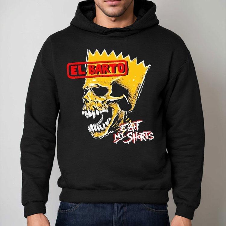 Exbarted El Barto Eat My Shorts Skull Shirt