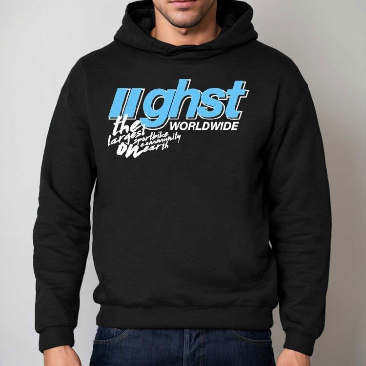 Ghost Racing Ghost The Largest Sportbike Community On Earth Worldwide Shirt
