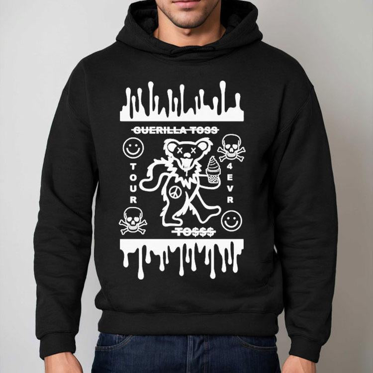 Guerilla Toss Tour 4eva Grateful Dead Bears Shirt