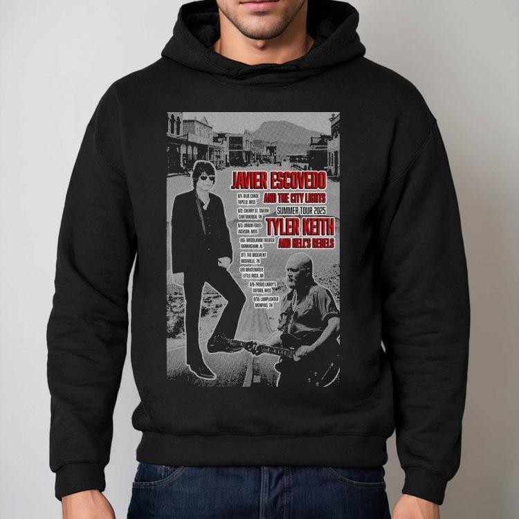 Javier Escovedo And The City Lights Summer Tour 2025 Shirt