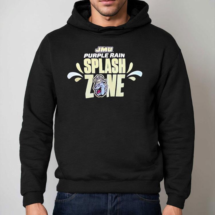 Jmu James Madison Dukes Purple Rain Splash Zone Shirt