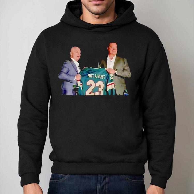 John Hynes Coach Not A Bust Marco Rossi Minnesota Wild Hockey Shirt