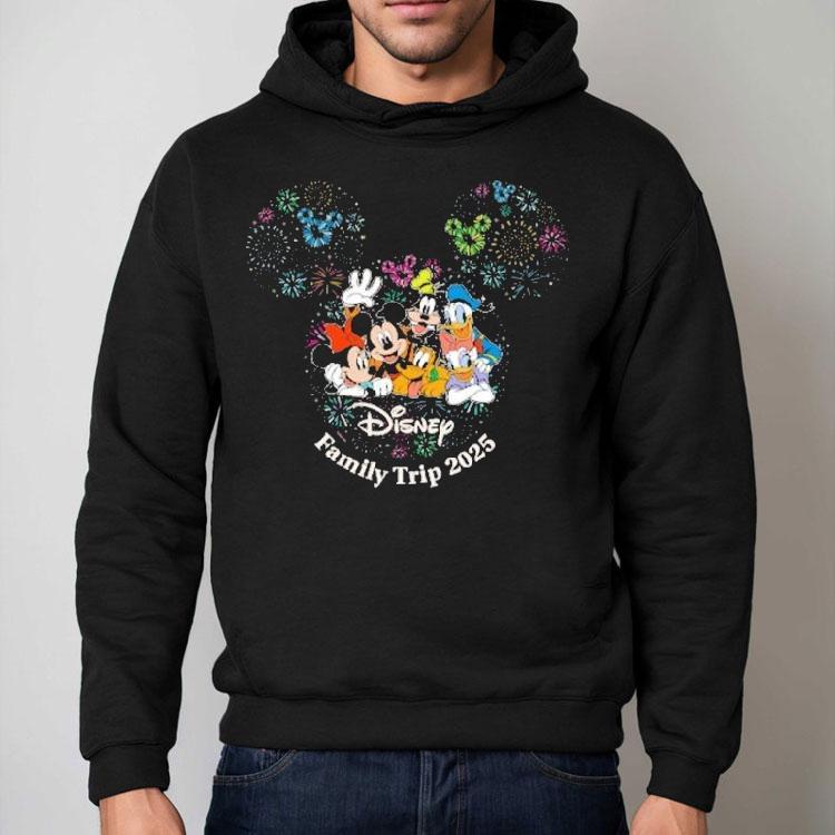 Mickey Mouse And Friends Disney Family Trip 2025 Shirt