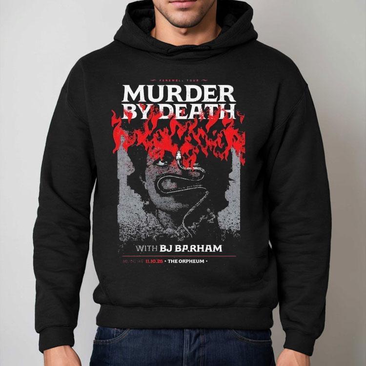Murder By Death 11-10-2025 Tampa Fl The Orpheum Shirt