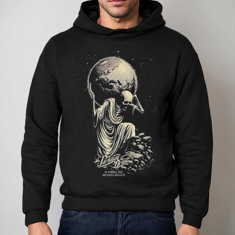 Parkway Drive Live Brussels Tour 2025 Skeleton Shirt