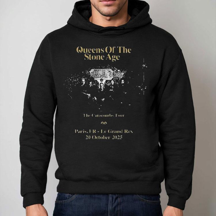 Queens Of The Stone Age The Catacombs Tour At Le Grand Rex In Paris Fr On October 20 2025 Shirt