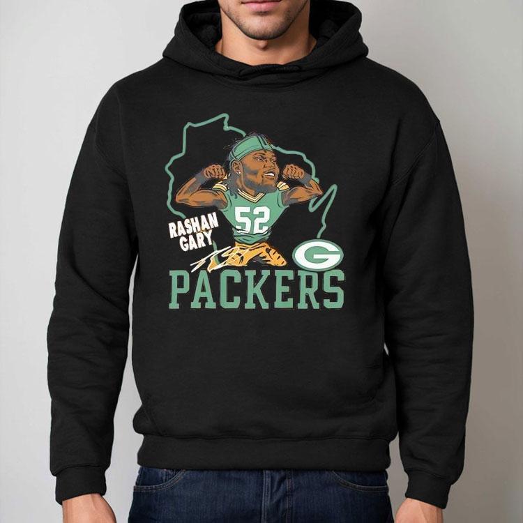 Rashan Gary Green Bay Packers Football Signature Shirt