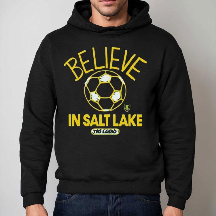 Real Salt Lake Mls X Ted Lasso Believe Shirt