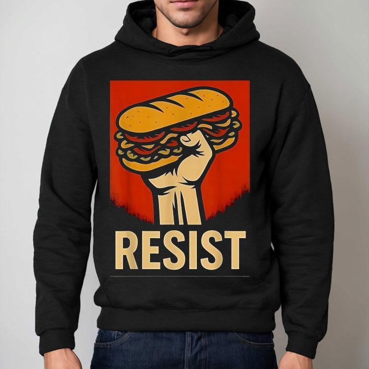 Resist Dc Sandwich Thrower Shirt