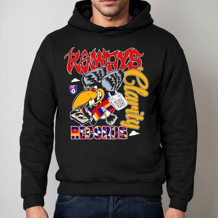 Rowdys X Clarity Records Books Tapes Football Shirt