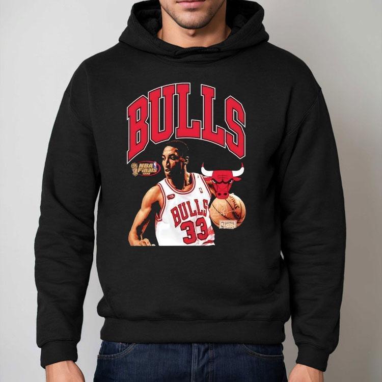 Scottie Pippen Chicago Bulls Basketball Nba Finals Signature Shirt