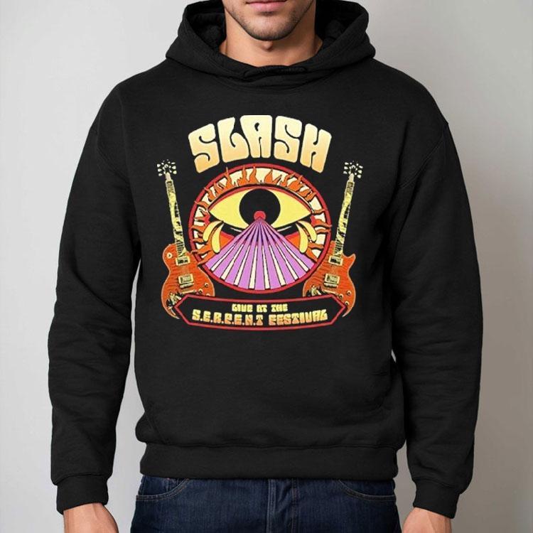 Slash Live At The Serpent Festival 2025 Guitar Eye Shirt