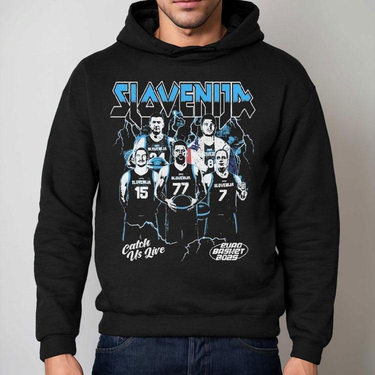 Slovenia Catch Us Live Euro Basket 2025 Shirt