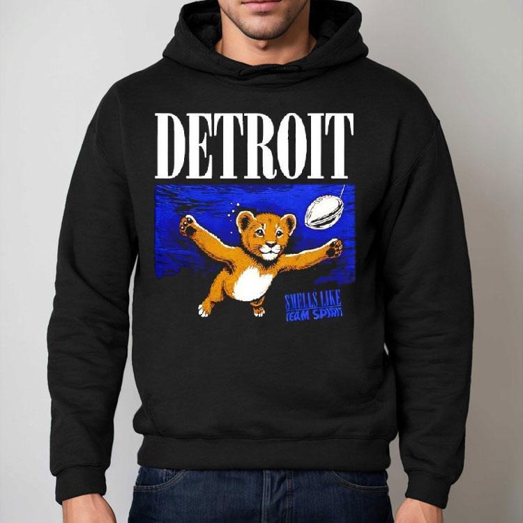 Smells Like Team Spirit Detroit Lions Shirt