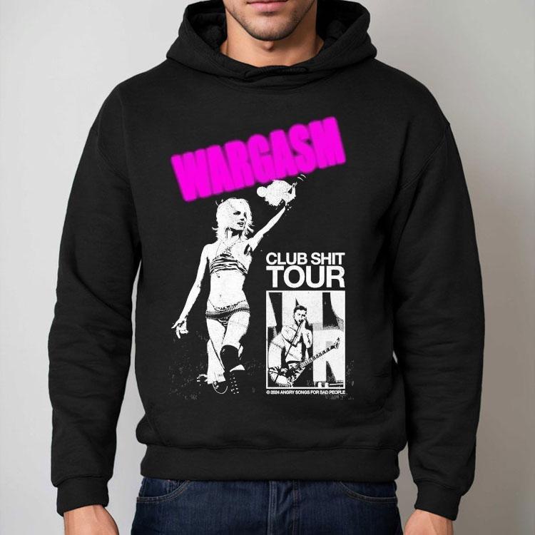 Wargasm The Club Shit Tour 2024 Shirt