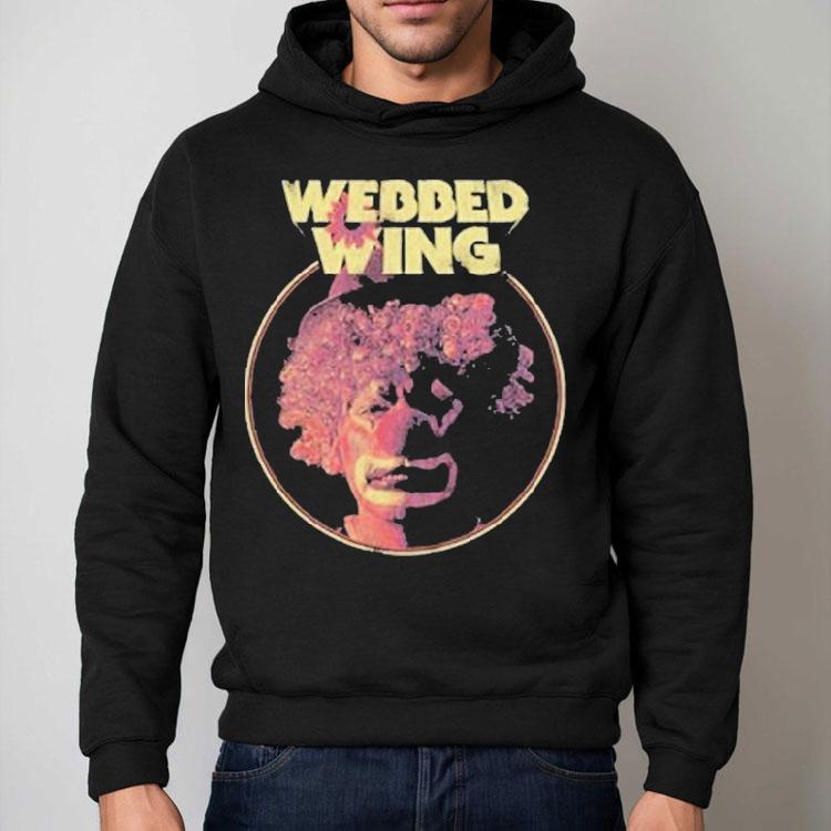 Webbed Wing Crying Clown Head Shirt