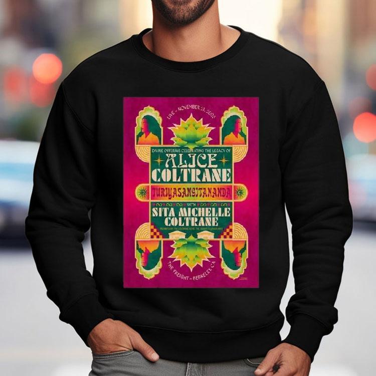 Alice Coltrane Tour Berkeley, Ca November 21, 2025 Shirt