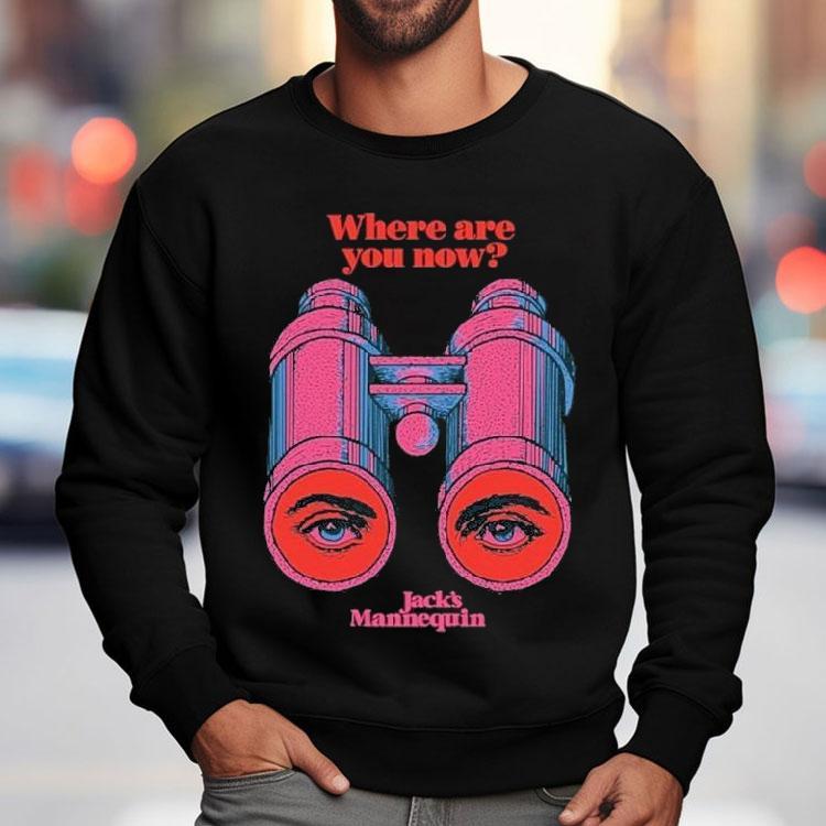 Andrew Mcmahon Where Are You Now Eyes Binoculars Shirt